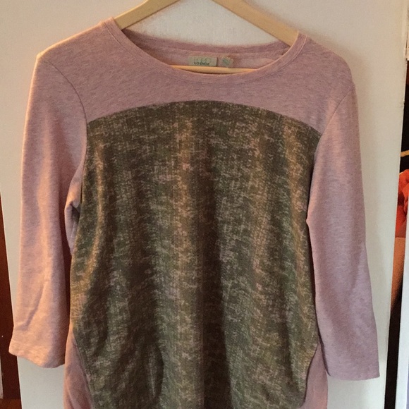 3/4 Sleeve crewneck with pockets - Picture 2 of 8